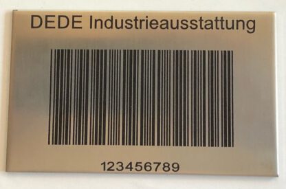Palettenstellplatz-Kennzeichnung aus Stahl